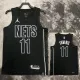 22/23 NETS IRVING #11 Black Top Quality Hot Pressing NBA Jersey (Trapeze Edition)