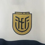 24/25 Ecuador White  Fans Soccer Jersey