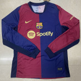 24/25 BAR Home Long sleeve Fans Soccer Jersey ('Spotify')长袖