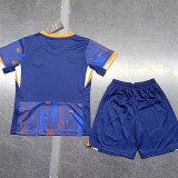 24/25 Netherlands Away Kids Soccer Jersey