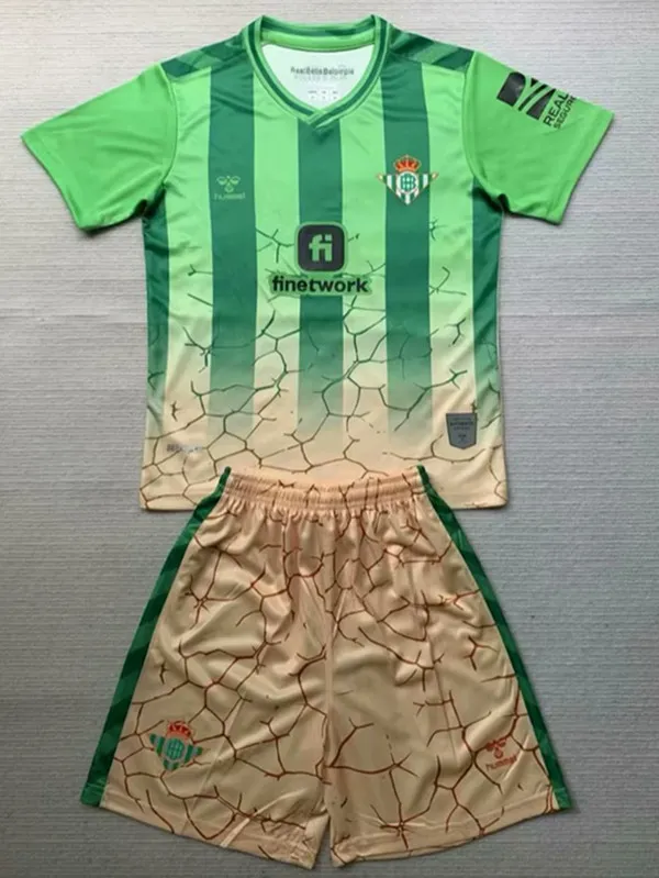 24/25  Real Betis Green Special Edition Kids Soccer Jersey