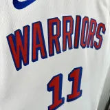 24/25 WARRIORS THOMPSON # 11 White Retro Top Quality Hot Pressing NBA Jersey