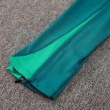 24/25  Portugal Green Kids  Half Pull Tracksuit  (童装)(半拉链)
