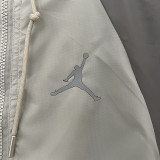 2024 New Jordon White Windbreaker(连帽）