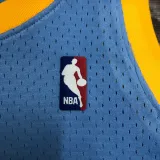 2002 LAKERS BRYANT #8 Light blue Retro Top Quality Hot Pressing NBA Jersey
