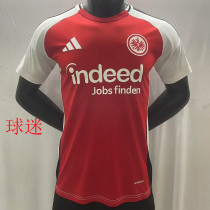 25/26 Frankfurt Home Fans Soccer Jersey