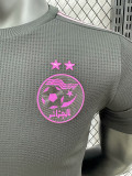 24/25  Algeria Black Player Version Soccer Jersey(紫色队标）