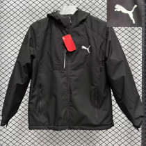 2024 New PM Black Windbreaker F10（加绒、连帽）