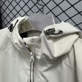 2024 New WANS White Velvet Windbreaker F7（加绒、连帽）