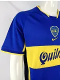 2001 Boca Juniors Home Retro Soccer Jersey