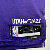 23/24 JAZZ MARKKANEN #23 Purple City Edition Top Quality Hot Pressing NBA Jersey