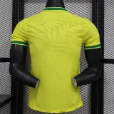 24/25 Brazil Yellow Peace Dove Special Edition  Player Version Soccer Jersey