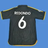 1998/2000 RMA Away Black Retro Soccer Jersey