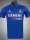 2004/2005 RMA Third Blue Retro Soccer Jersey