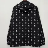 23/24 JUV Black Windbreaker