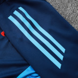 25/26 Flamengo Royal Blue Half Pull Tracksuit  (半拉链)