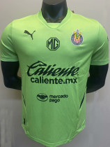 24/25 Chivas Green Goalkeeper Player Version Soccer Jersey