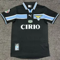 1998/1999 Lazio Away Black Retro Soccer Jersey