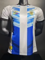 24/25 Argentina White Blue Special Edition  Player Version Soccer Jersey