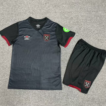24/25 West Ham Third Kids  Soccer Jersey