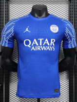 24/25 PSG Blue Jordon  Player Version Soccer Jersey