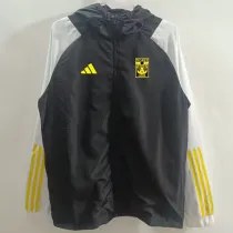 25/26  Tigres UANL Black Hooded Windbreaker