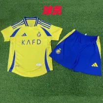 24/25 AL-Nassr Home  Kids Player Version Soccer Jersey