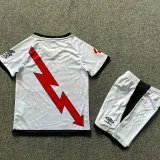 24/25 Rayo Vallecano Home  Kids Soccer Jersey