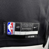 23/24 Pelicans MILLIAMSON #1 Black City Edition Top Quality Hot Pressing NBA Jersey