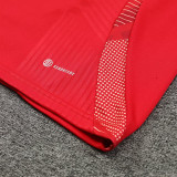 24/25 Man Utd Red Kids Half Pull Tracksuit  ( 童装、半拉链)