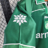 1999 Palmeiras 100th Anniversary Edition Retro Soccer Jersey (背后上下带字)