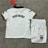 24/25  Dortmund Third Kids Soccer Jersey