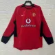 2002/2003 Man Utd Home Long sleeve Retro soccer jersey (长袖)