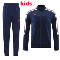 24/25 AJ20 Royal Blue kids Jacket Tracksuit(童装）