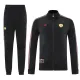 25/26  Man Utd Black Retro Edition Jacket Tracksuit#01