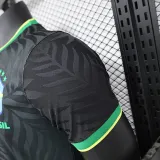 22/23 Brazil Black Peace Dove Special Edition  Player Version Soccer Jersey