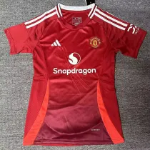 24/25 Man Utd  Home  Women  Soccer Jersey（女）