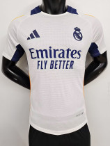 24/25 RMA White &Blue Player Version Training shirts(黄三边)