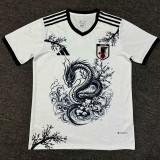 24/25 Japan Plum Blossom Dragon White Fans Soccer Jersey