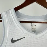 24/25 Dallas Mavericks DONCIC # 77 White City Edition  Top Quality Hot Pressing Retro NBA Jersey