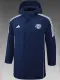 24/25 Man Utd Royal Blue Hooded Cotton Coat 宝蓝连帽棉衣