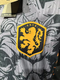 24/25 Netherlands Grey Jordan Edition Player Version Soccer Jersey(5A)