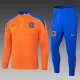 24/25 Netherlands Orange Half Pull Tracksuit  (半拉链)