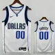 Dallas Mavericks CHRISTIE #00 White Top Quality Hot Pressing NBA Jersey
