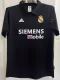 2002/2003 RMA Away Black Retro Soccer Jersey