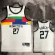 22/23 TIMBERWOLVES GOBERT #27 White City Edition Top Quality Hot Pressing NBA Jersey