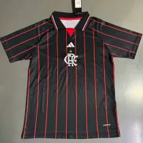 24/25 Flamengo Black red line Special Edition Fans Soccer Jersey