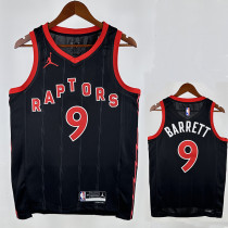 22/23 Raptors  BARRETTF # 9  Black Top Quality Hot Pressing NBA Jersey (Flying Man Limited)飞人限定