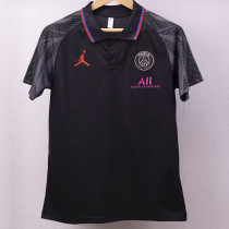 21/23 PSG Black Classic Polo Short Sleeve (红标)