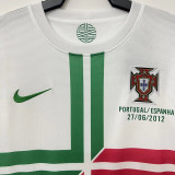 2012 Portugal Away Long Sleeve Retro Soccer Jersey (长袖)